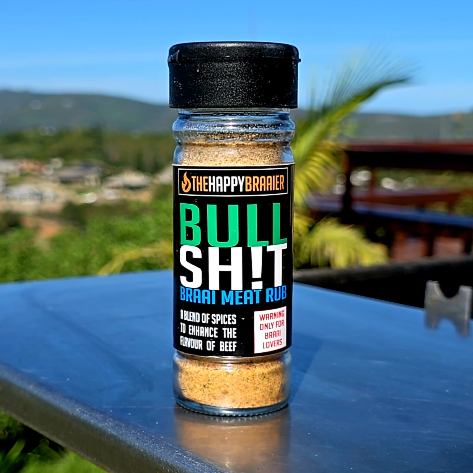 Braai spice / rub range - Bull Sh!t - Without the container in the background