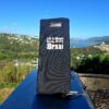 The braai grid handle sleeve with the following saying on it: "Life is simple, sleep, drink and braai"